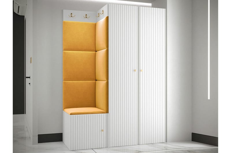 Dunvegan Highboard White - Products - Förvaring - Skåp - Förvaringsskåp