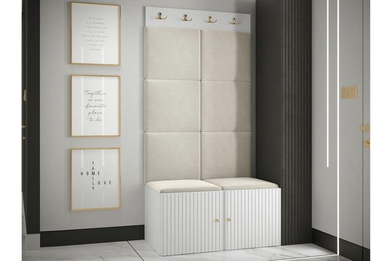 Dunvegan Highboard White - Products - Förvaring - Skåp - Förvaringsskåp