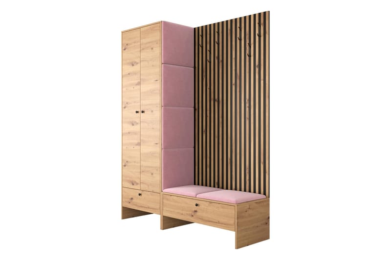 Dunvegan Highboard Pink - Products - Förvaring - Skåp - Förvaringsskåp