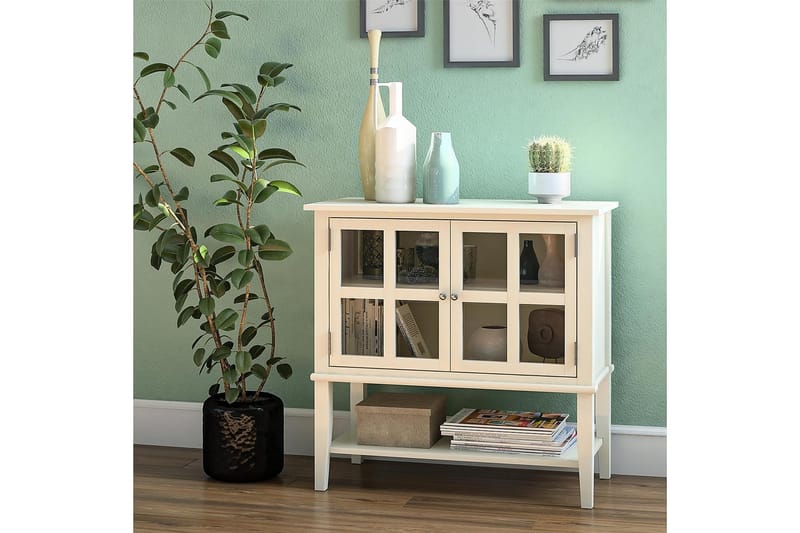 Franklin Förvaringsskåp 80x40 cm Vit - Dorel Home - Products - Förvaring - Skåp - Förvaringsskåp