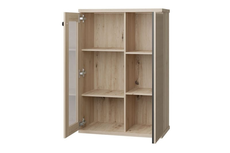 Rosehall Vitrinskåp 132 cm Black - Products - Förvaring - Skåp - Vitrinskåp