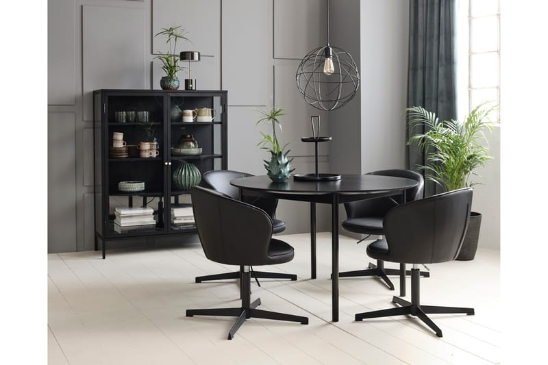 Umbri Highboard 110x140 cm - Svart - Products - Förvaring - Skåp - Förvaringsskåp