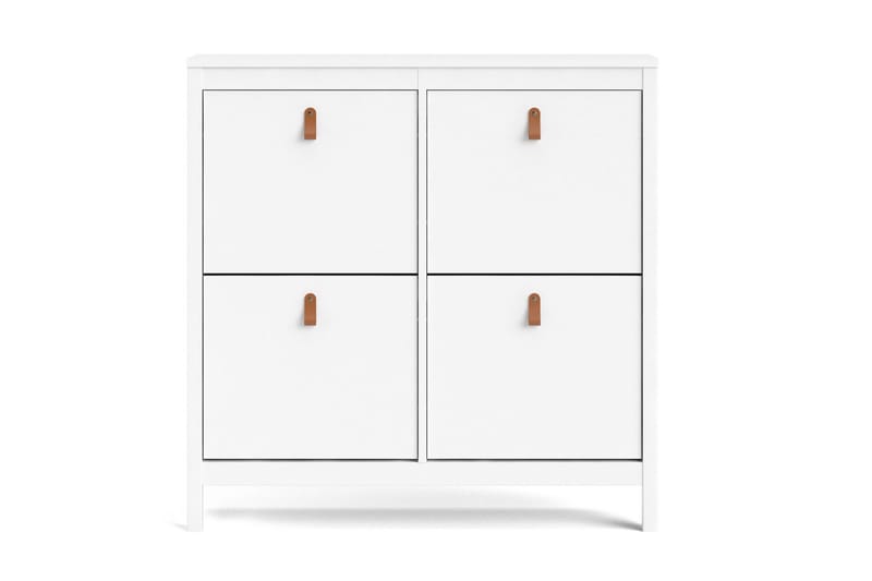 Vallvidera Skoskåp 25x102 cm - Vit/Natur - Products - Förvaring - Skåp - Förvaringsskåp