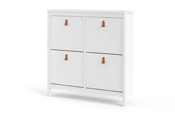 Vallvidera Skoskåp 25x102 cm - Vit/Natur - Products - Förvaring - Skåp - Förvaringsskåp