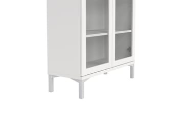 Valnorin Vitrinskåp 89x203 cm - Vit - Products - Förvaring - Skåp - Vitrinskåp