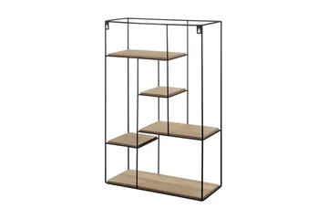 Laurel Vägghylla 37 cm, Trä/Natur