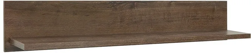 V ägghylla Carrie 140 cm Brun, Ek