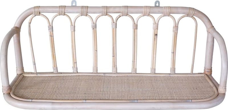 Vägghylla Fammy i Rotting 80 cm - Whitewash - Products - Förvaring - Småförvaring - Väggförvaring
