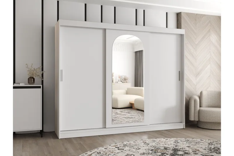 Tallmo Garderob m. Spegel 250x200 cm - Products - Förvaring - Garderober & garderobssystem