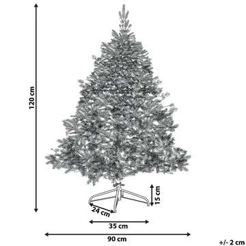 Konstgjord Snöig Julgran Tomichi - 90x90x120 cm - Products - Inredning - Dekoration & inredningsdetaljer - Julpynt & juldekoration - Plastgran