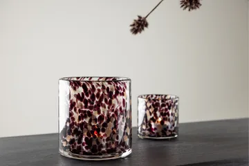 Glora Ljuslykta 12x12 cm - Svart - Products - Inredning - Ljus & dofter - Ljusstakar & ljuslyktor