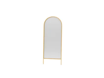 Halor Golvspegel 70x180 cm, Guld