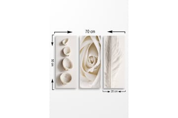 Väggdekor MDF Målning - Products - Inredning - Tavlor & posters - Canvastavla