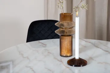 Admira Matgrupp 106 cm Rund inkl 4 Ypas Stolar - Marmor/Vit/Svart - Products - Möbler - Bord & matgrupp - Matgrupp