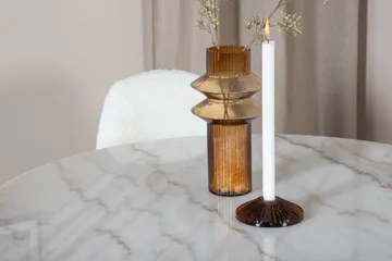 Admira Matgrupp 106 cm Rund inkl 4 Ypas Stolar - Marmor/Vit/Svart - Products - Möbler - Bord & matgrupp - Matgrupp