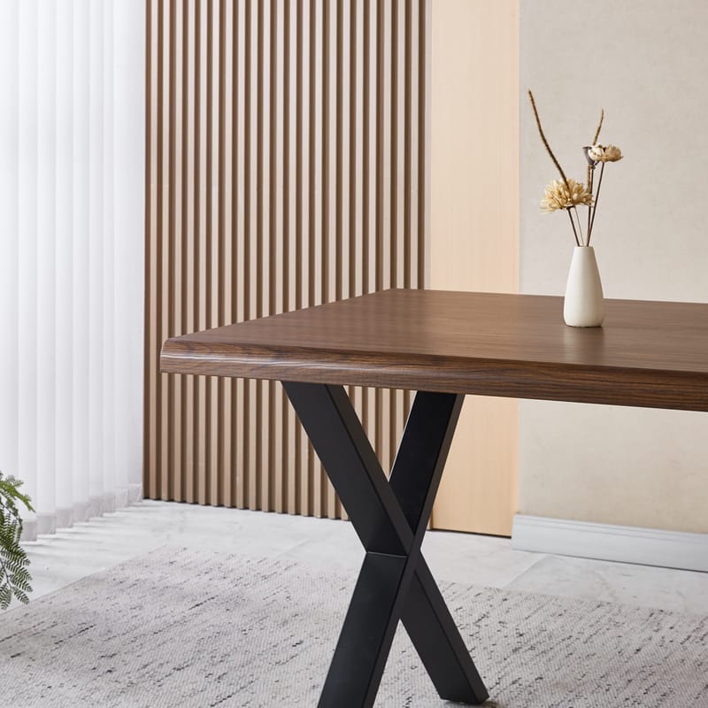 Agnes matbord 150x90 cm - Smoked oak - Smoked oak - Products - Möbler - Bord & matgrupp - Matbord & köksbord