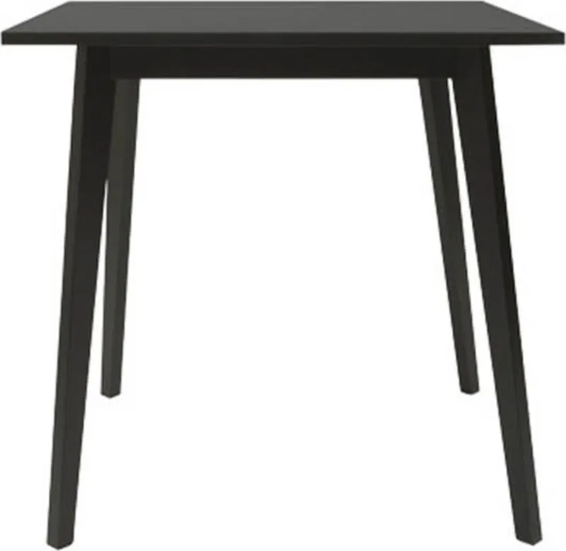 Asti matbord 80 x 80 cm - Svart, Svart