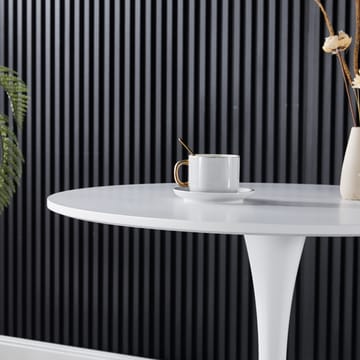 Astrid runt matbord Ø80 cm - Vit - Vit - Products - Möbler - Bord & matgrupp - Matbord & köksbord