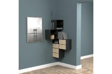 Belleuve Sängbord 25 cm - Svart - Products - Möbler - Bord & matgrupp - Avlastningsbord & sidobord - Sängbord & nattduksbord