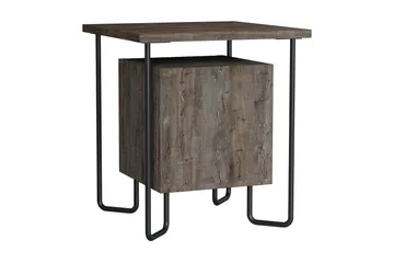 Berghagen Sängbord - Brun - Products - Möbler - Bord & matgrupp - Avlastningsbord & sidobord - Sängbord & nattduksbord