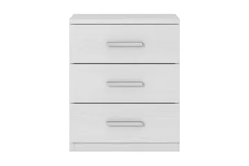 Bovera Sängbord 41x46 cm - Askgrå|Vit - Products - Möbler - Bord & matgrupp - Avlastningsbord & sidobord - Sängbord & nattduksbord