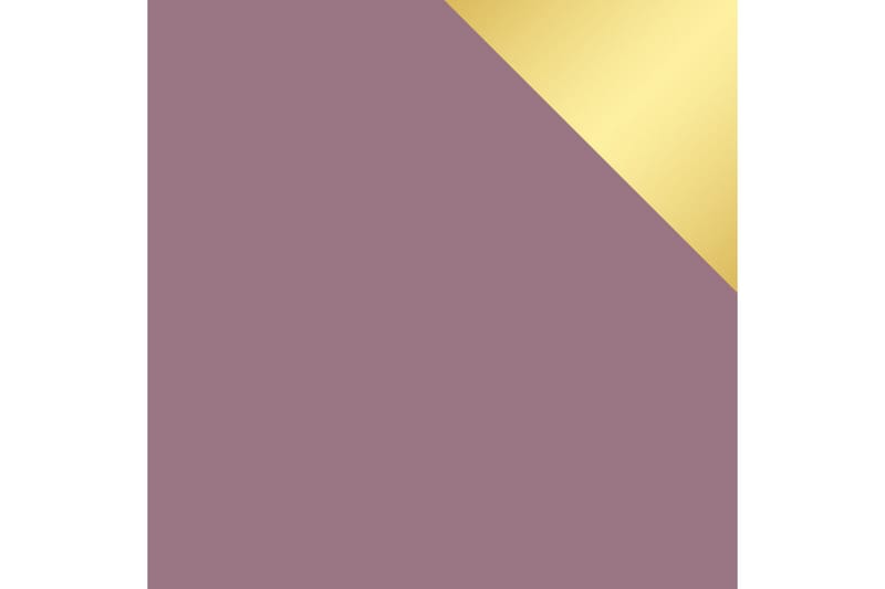 Escaldes Sängbord 54 cm - Matt Lila/Guld - Products - Möbler - Bord & matgrupp - Avlastningsbord & sidobord - Sängbord & nattduksbord