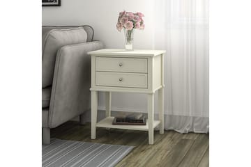 Franklin Sidobord 56 cm Vit - Dorel Home - Products - Möbler - Bord & matgrupp - Avlastningsbord & sidobord - Brickbord & småbord