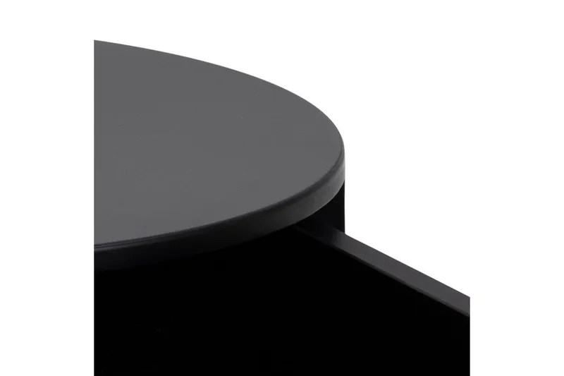 Hastane Sängbord 40 cm - Svart - Products - Möbler - Bord & matgrupp - Avlastningsbord & sidobord - Sängbord & nattduksbord