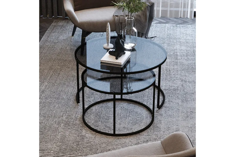 Kashiwa Soffbord 60 cm, Svart