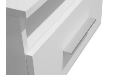 Kintore Sängbord 50 cm - Vit - Products - Möbler - Bord & matgrupp - Avlastningsbord & sidobord - Sängbord & nattduksbord