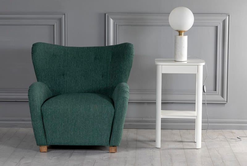 Marstrand sängbord med låda - Vit - Vit - Products - Möbler - Bord & matgrupp - Avlastningsbord & sidobord - Sängbord & nattduksbord