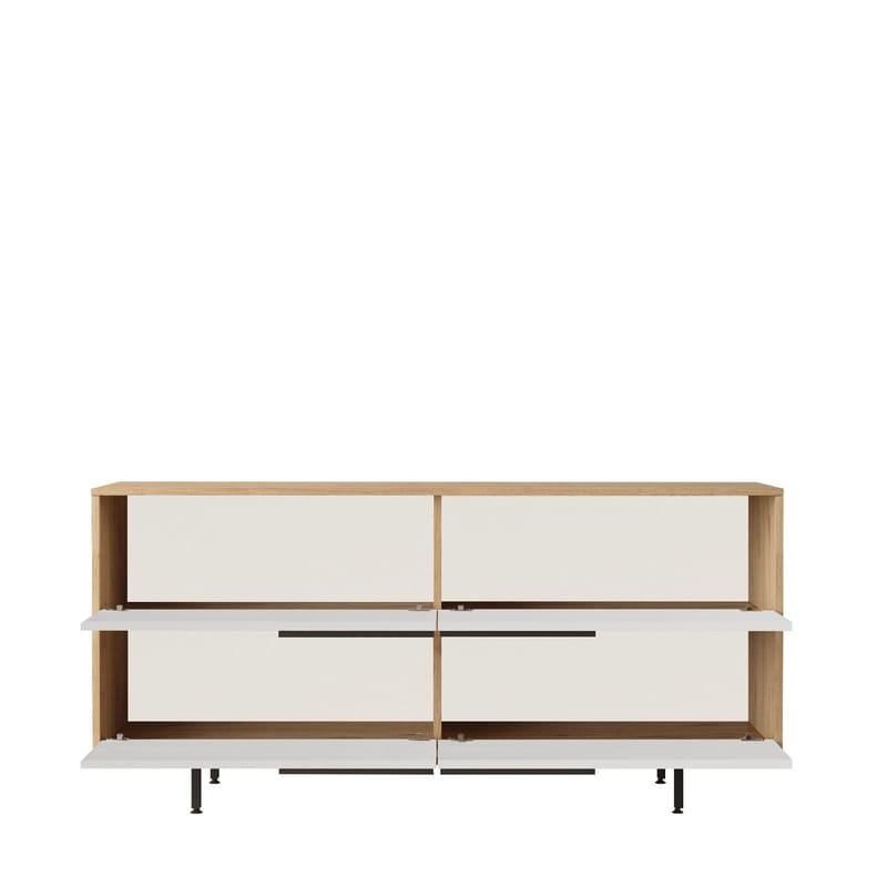 Nilena Konsol 160x74,3x44,5 cm - Ek och vitt - Products - Möbler - Bord & matgrupp - Avlastningsbord & sidobord - Konsolbord & hallbord