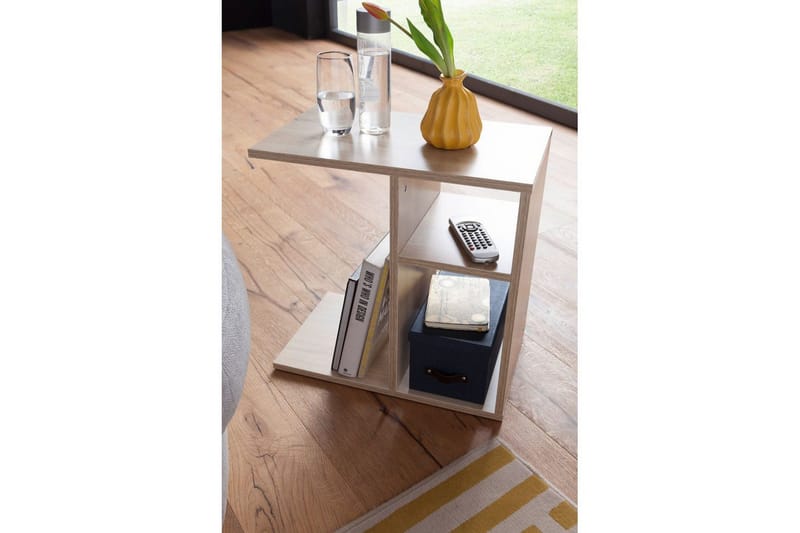 Sido bord Wohnling folierad spånskiva 50 cm, modern loftstil Sonoma - Sonoma - Products - Möbler - Bord & matgrupp - Avlastningsbord & sidobord - Brickbord & småbord