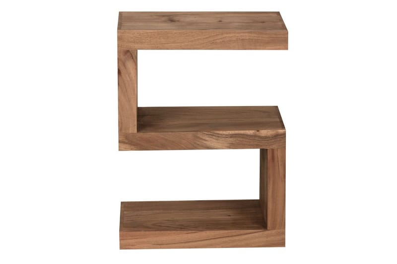 Sido bord Wohnling Massivt trä, S-kub, lantlig stil Akacia - Akacia - Products - Möbler - Bord & matgrupp - Avlastningsbord & sidobord - Brickbord & småbord