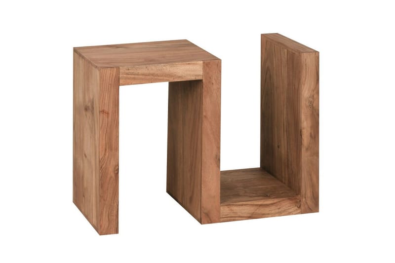 Sido bord Wohnling Massivt trä, S-kub, lantlig stil Akacia - Akacia - Products - Möbler - Bord & matgrupp - Avlastningsbord & sidobord - Brickbord & småbord