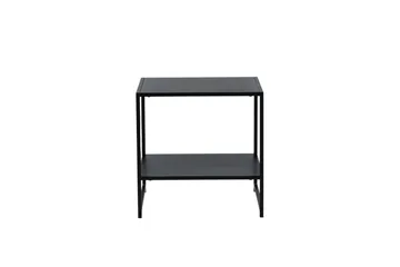 Staal Sidobord med Hylla - Svart - Products - Möbler - Bord & matgrupp - Avlastningsbord & sidobord - Brickbord & småbord