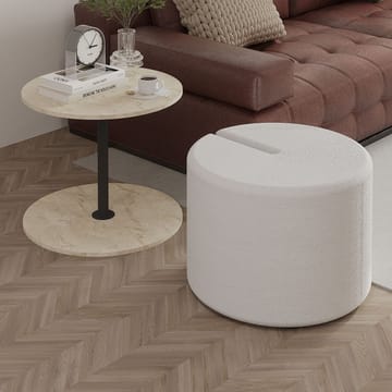 Torven Set med sidobord 43x47x43 cm - Travertin - Products - Möbler - Bord & matgrupp - Avlastningsbord & sidobord - Brickbord & småbord