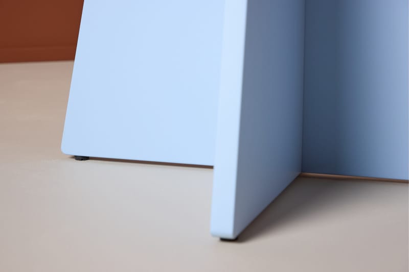 Bootcut Matbord 110 cm Rund - Blå - Products - Möbler - Bord & matgrupp - Matbord & köksbord