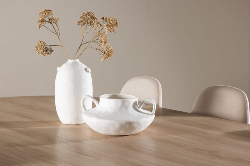 Bootcut Matgrupp 230 cm Rektangulär med 6 Polar stolar - Whitewash/Beige - Products - Möbler - Bord & matgrupp - Matgrupp