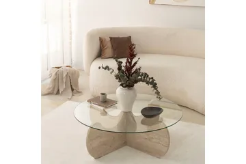 Chaino Soffbord 90 cm - Beige - Products - Möbler - Bord & matgrupp - Soffbord