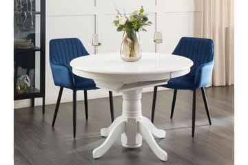 Cinnamon Matbord 106 cm Oval - Vit - Products - Möbler - Bord & matgrupp - Matbord & köksbord