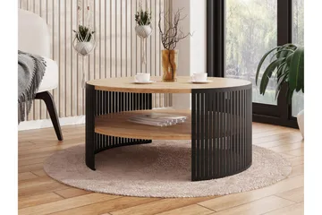 Friend Soffbord 75 cm - Svart/Beige - Products - Möbler - Bord & matgrupp - Soffbord