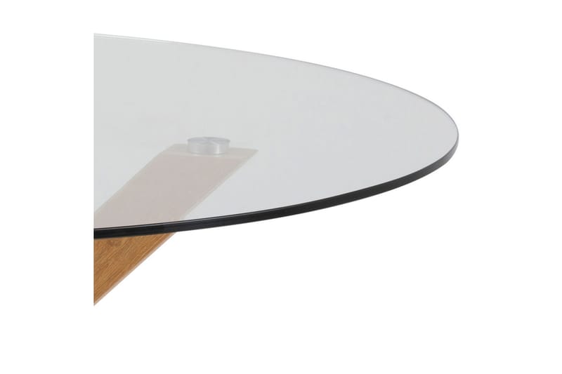 Ganesh Matbord 119 cm Rund - Transparent - Products - Möbler - Bord & matgrupp - Matbord & köksbord