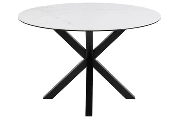 Ganesh Matbord 119 cm Rund - Vit - Products - Möbler - Bord & matgrupp - Matbord & köksbord