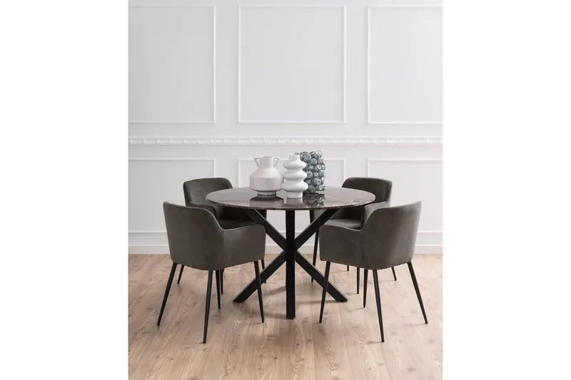 Ganesh Matbord 120 cm Rund - Brun - Products - Möbler - Bord & matgrupp - Matbord & köksbord