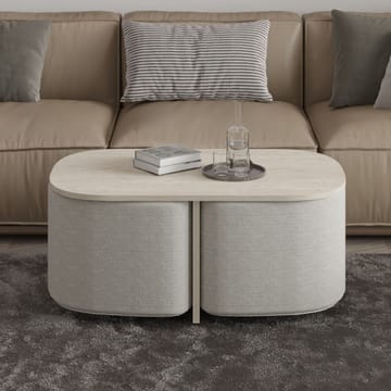 Hu Soffbordsset 90x42,9x45 cm - Travertin - Products - Möbler - Bord & matgrupp - Soffbord