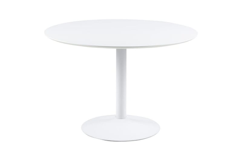 Ibiza Matgrupp Rund 110 cm + 4 st Matstolar - Vit - Products - Möbler - Bord & matgrupp - Matgrupp