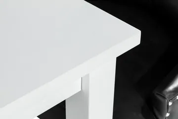 Jasmin Matgrupp med 6 Tuva Fåtölj - Vit/Svart PU - Products - Möbler - Bord & matgrupp - Matgrupp