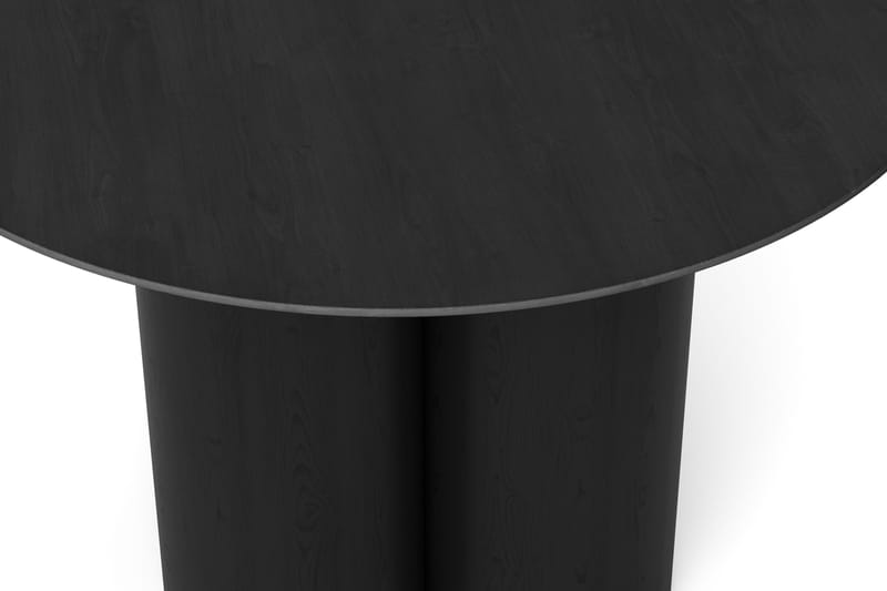 Juno Runt Matbord ø110 cm Fanér - Svart - Products - Möbler - Bord & matgrupp - Matbord & köksbord