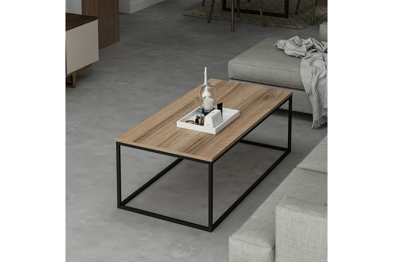 Kambuku Soffbord 120 cm - Valnöt - Products - Möbler - Bord & matgrupp - Soffbord